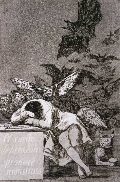 Goya, le sommeil de la raison produit des monstres